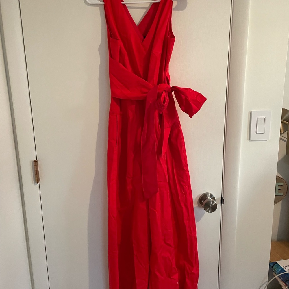 J Crew jumpsuit with side bow